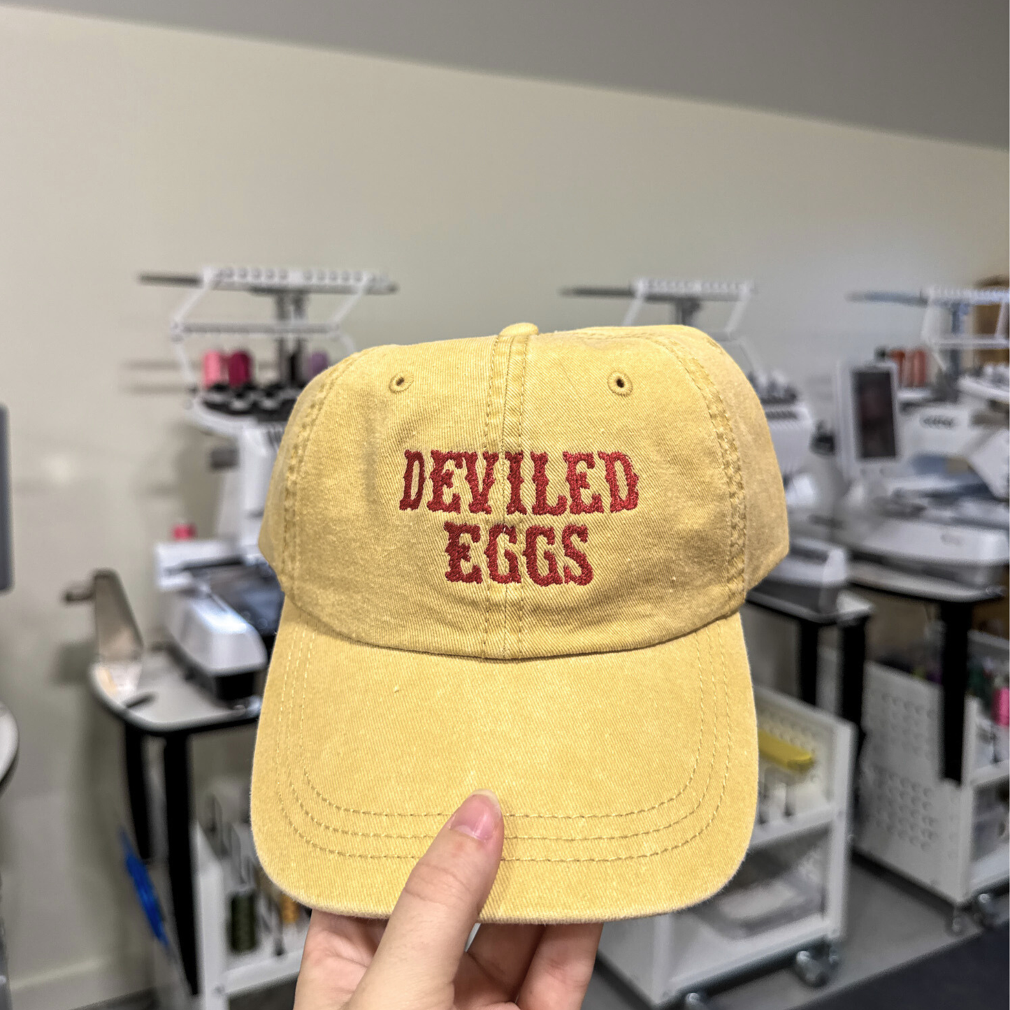 Deviled Eggs Hat