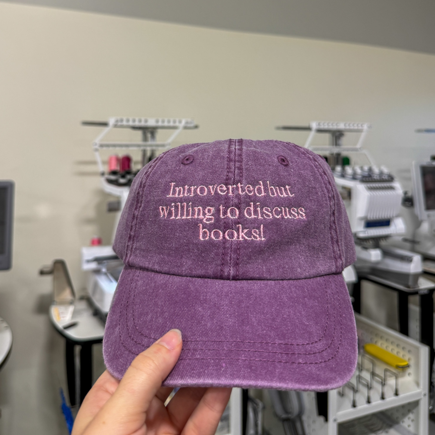 Introverted But Willing to Discuss Books Hat