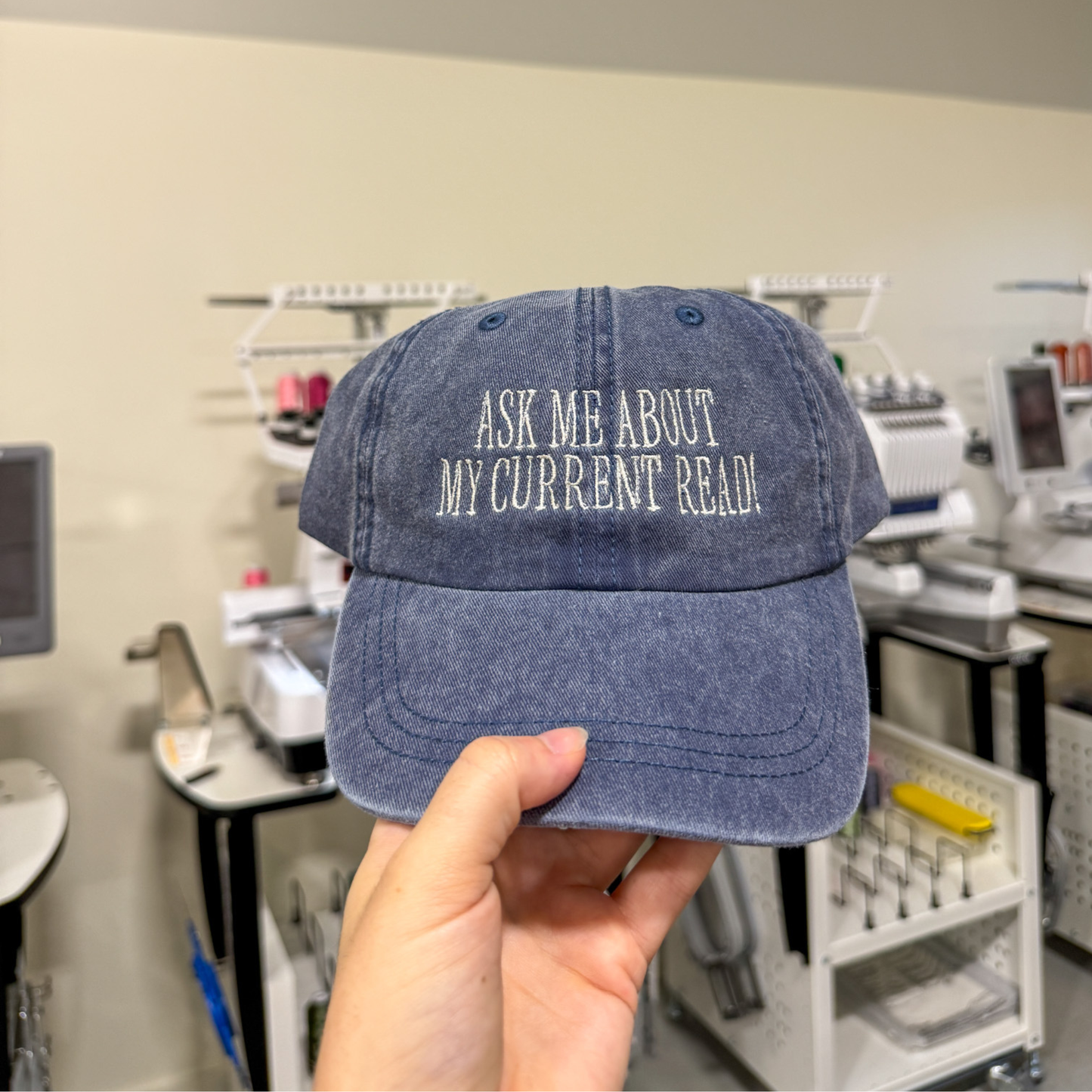 Ask Me About My Current Read Hat