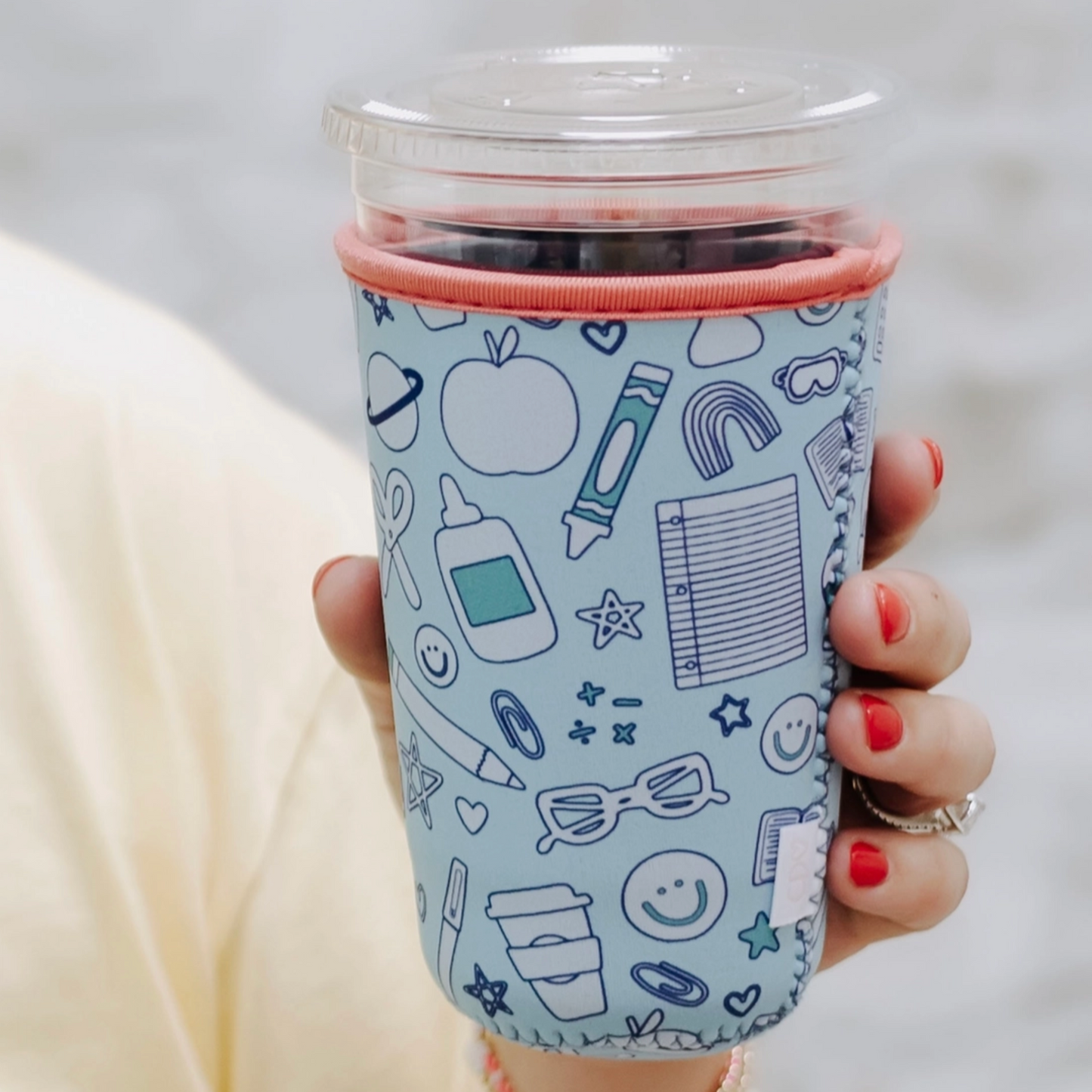Classroom Icons Drink Sleeve