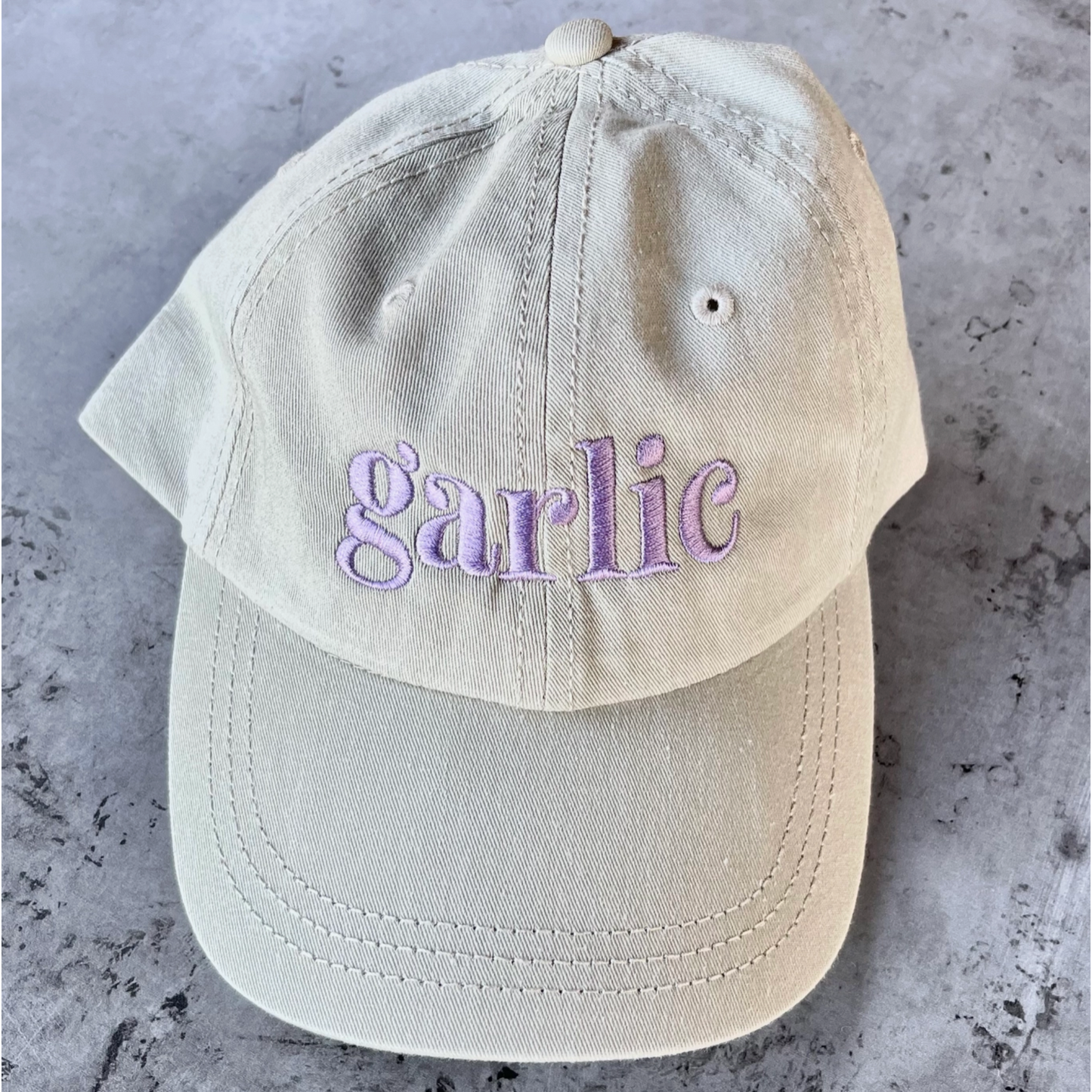 Garlic Baseball Hat