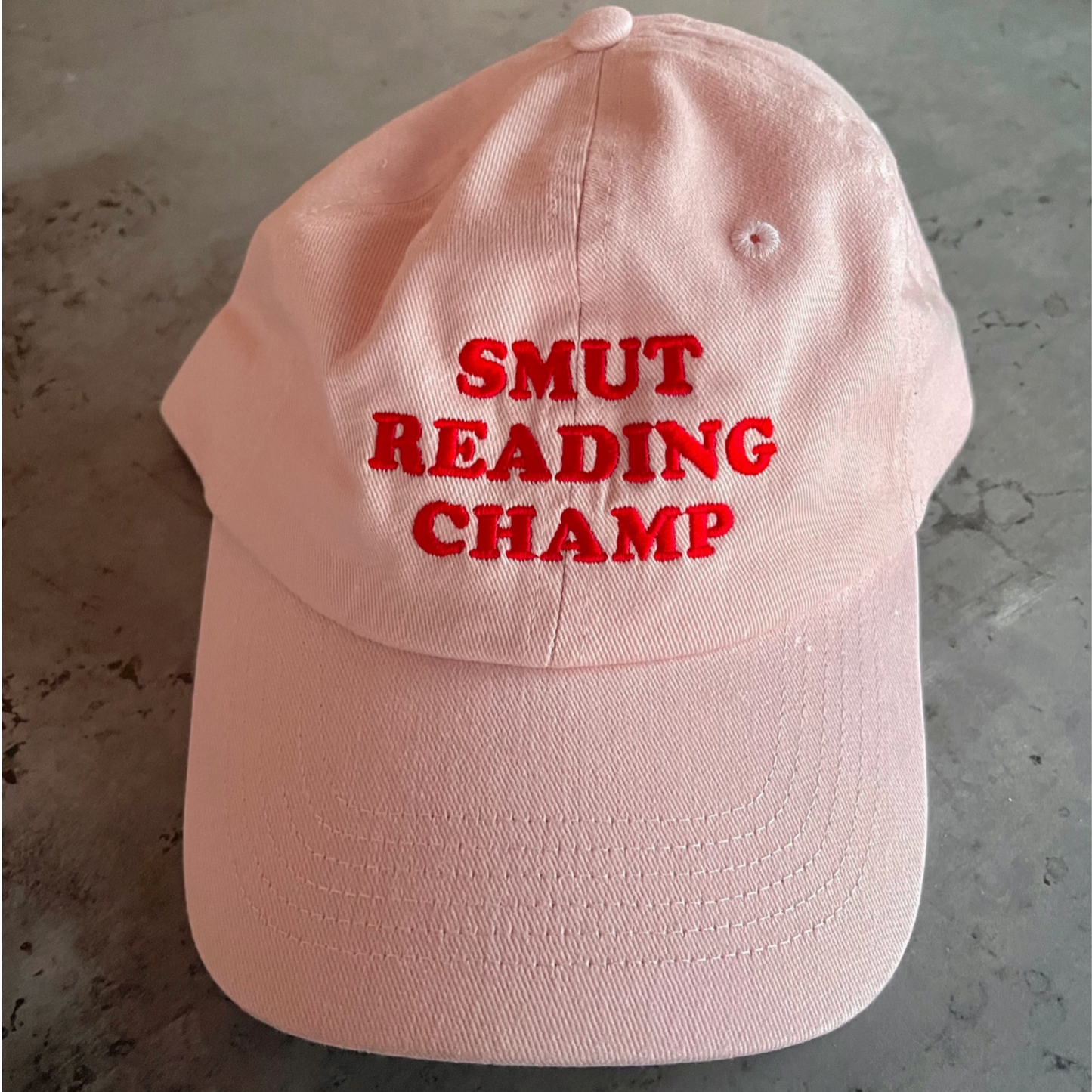 Smut Reading Champ Baseball Hat