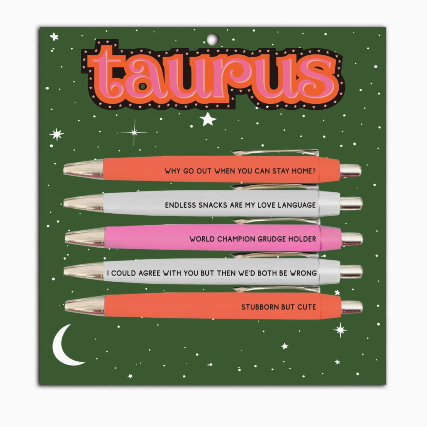 Taurus Pen Set