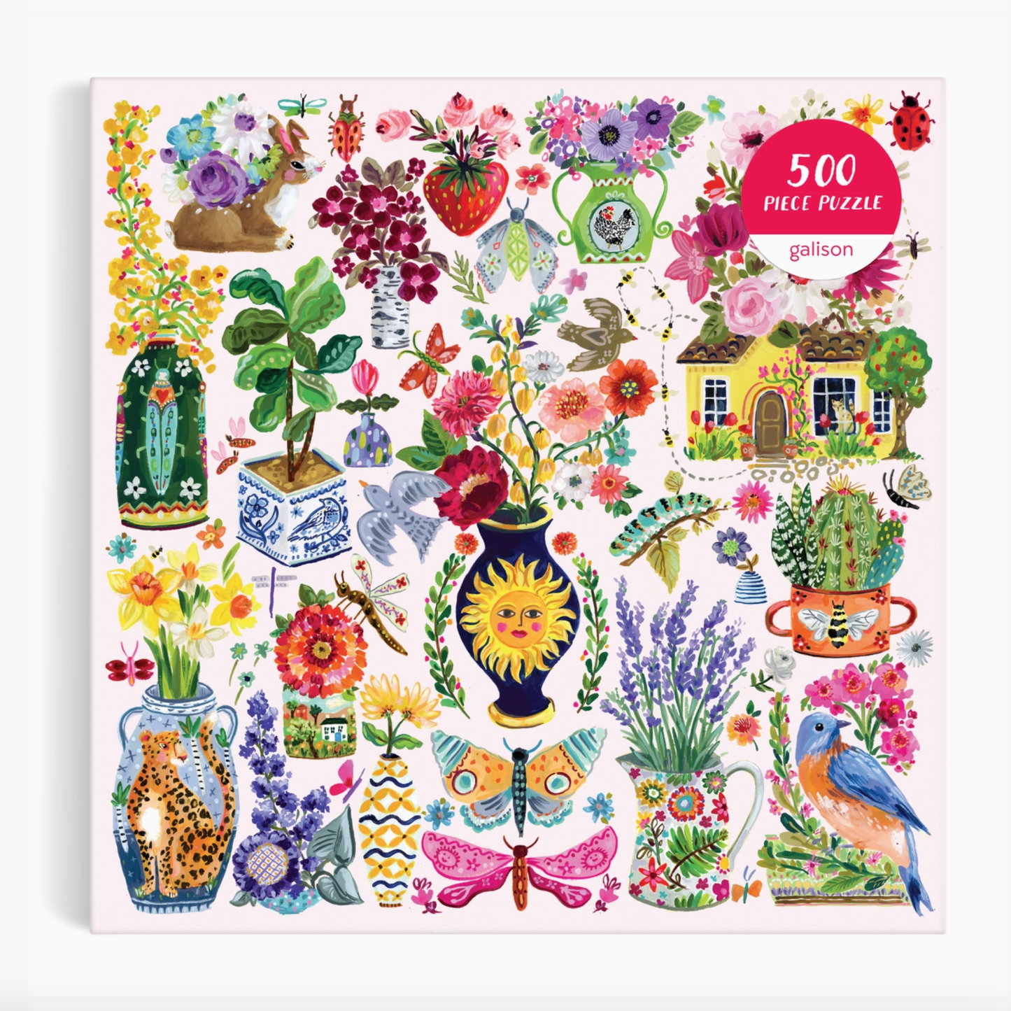 Buzzy Bouquets 500 Piece Puzzle