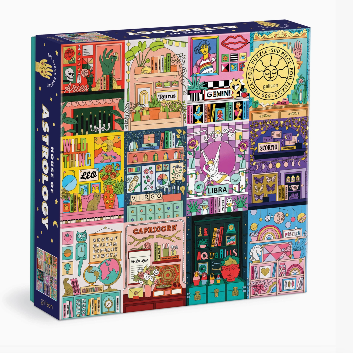 House of Astrology 500 Piece Puzzle