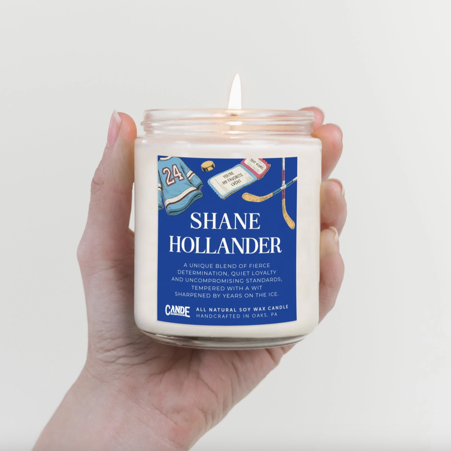 Shane Hollander Candle