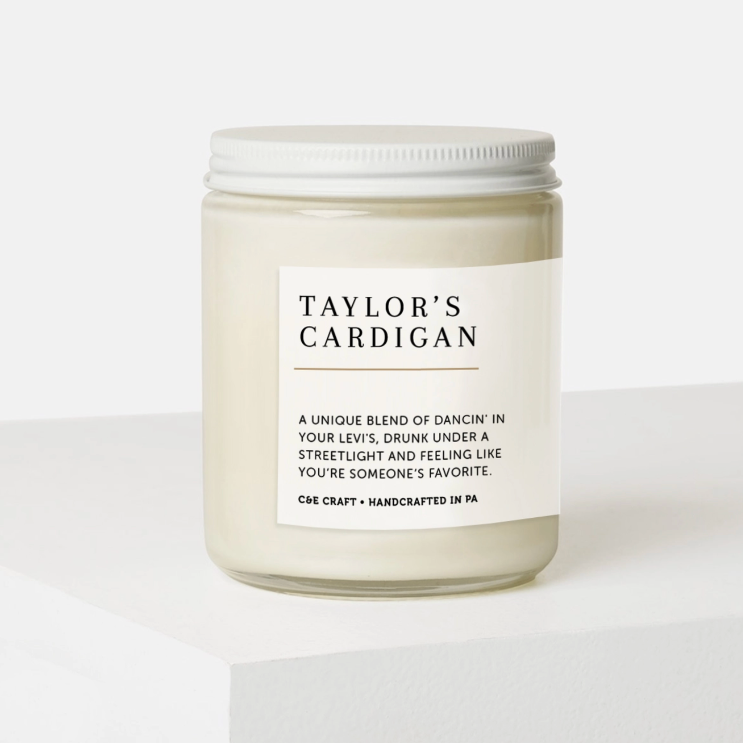 Taylor's Cardigan Candle
