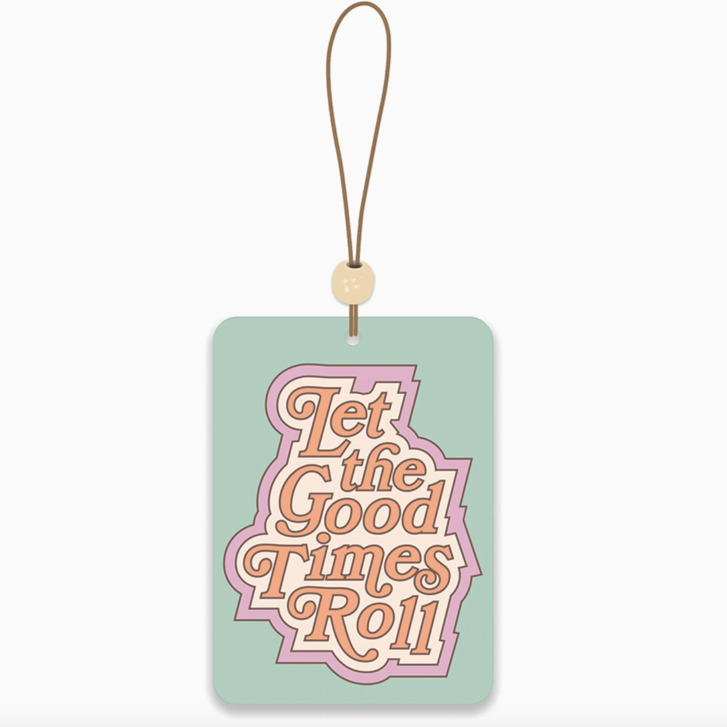 Let the Good Times Roll Car Air Freshener- Set of 2