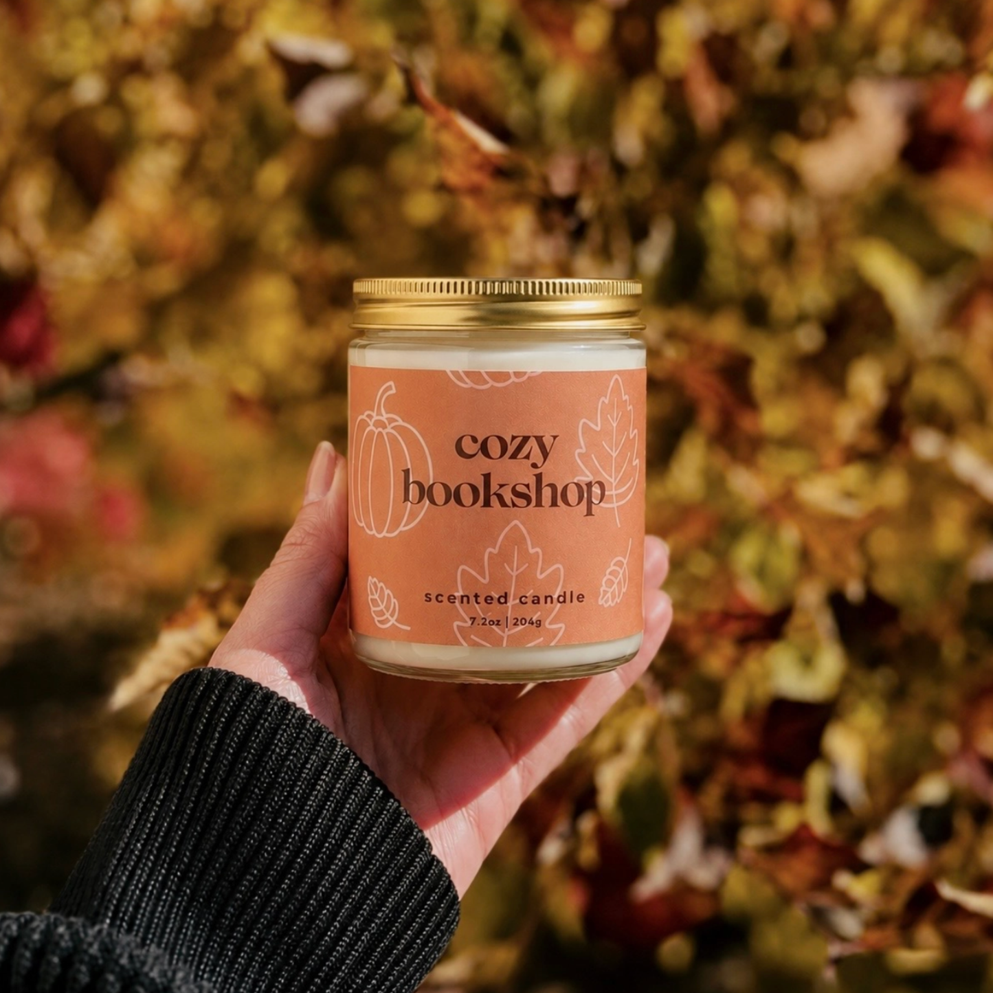 Cozy Bookshop Candle