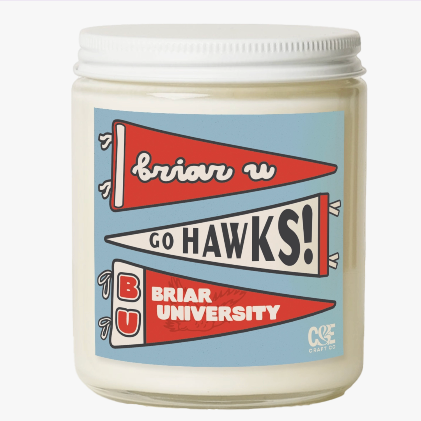 Briar U Pennants Candle - Off Campus Candle