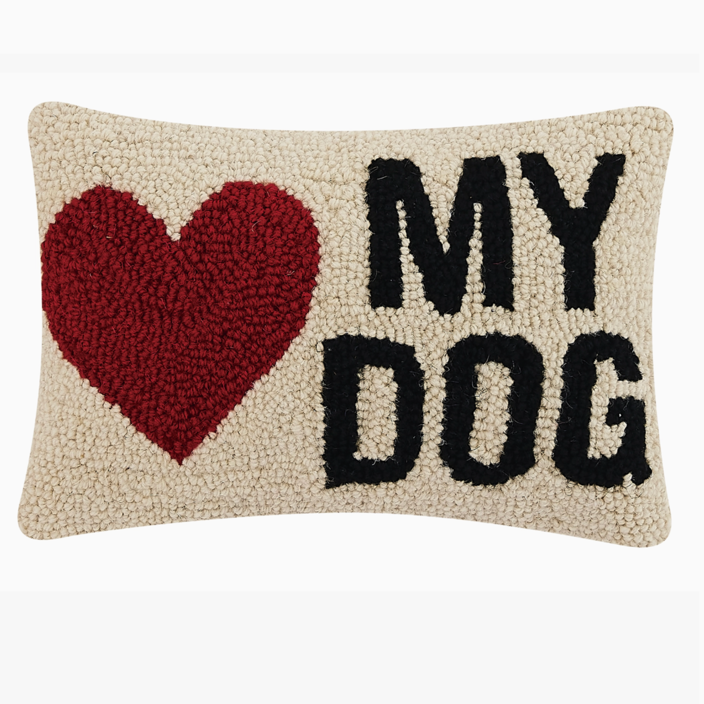 My Heart Dog Hook Pillow