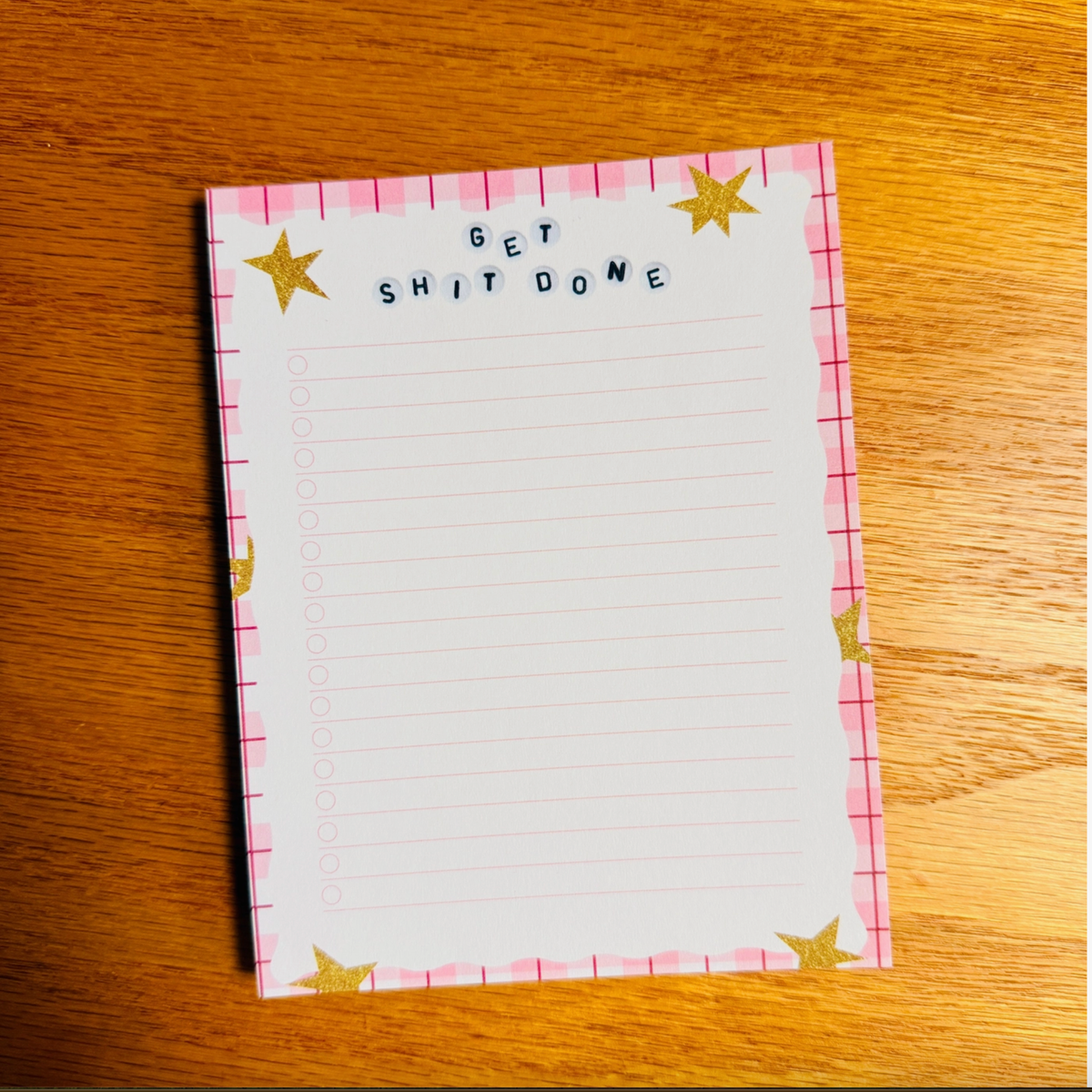 Get Shit Done Notepad