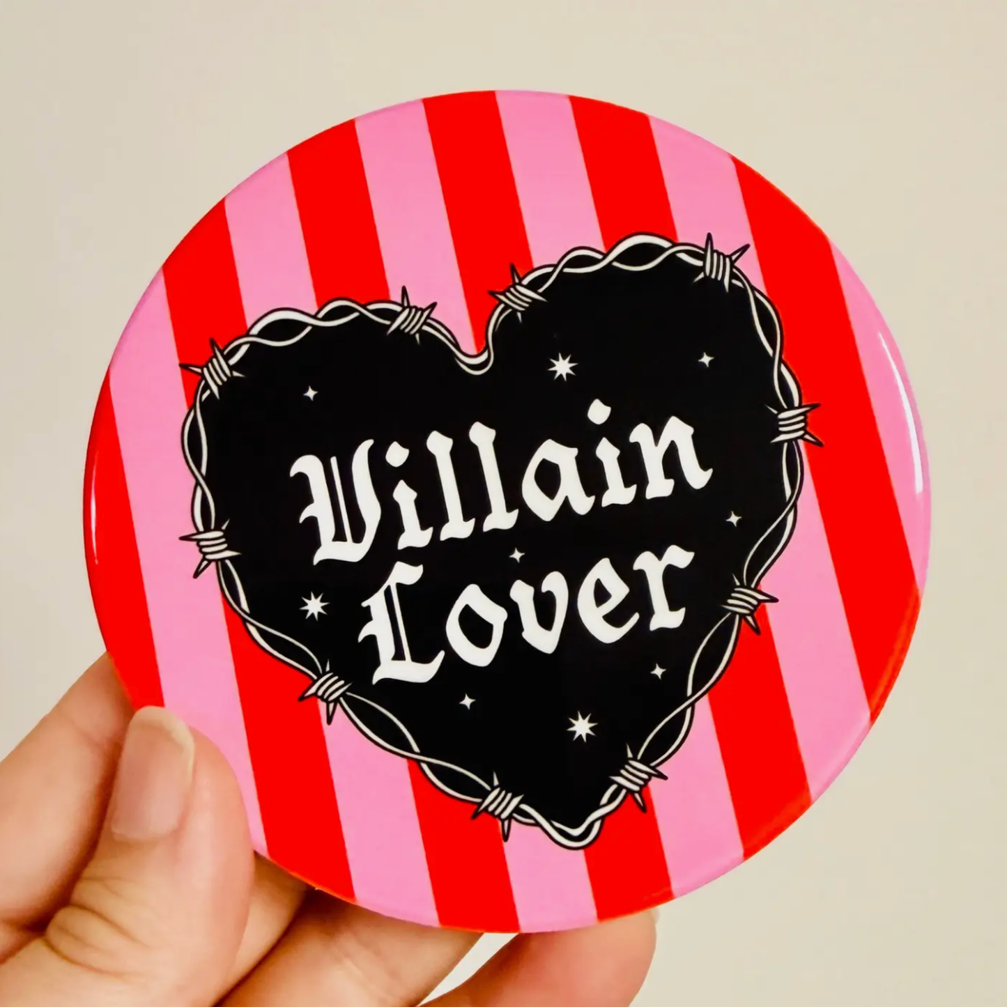 Villain Lover Ceramic Drink Coaster