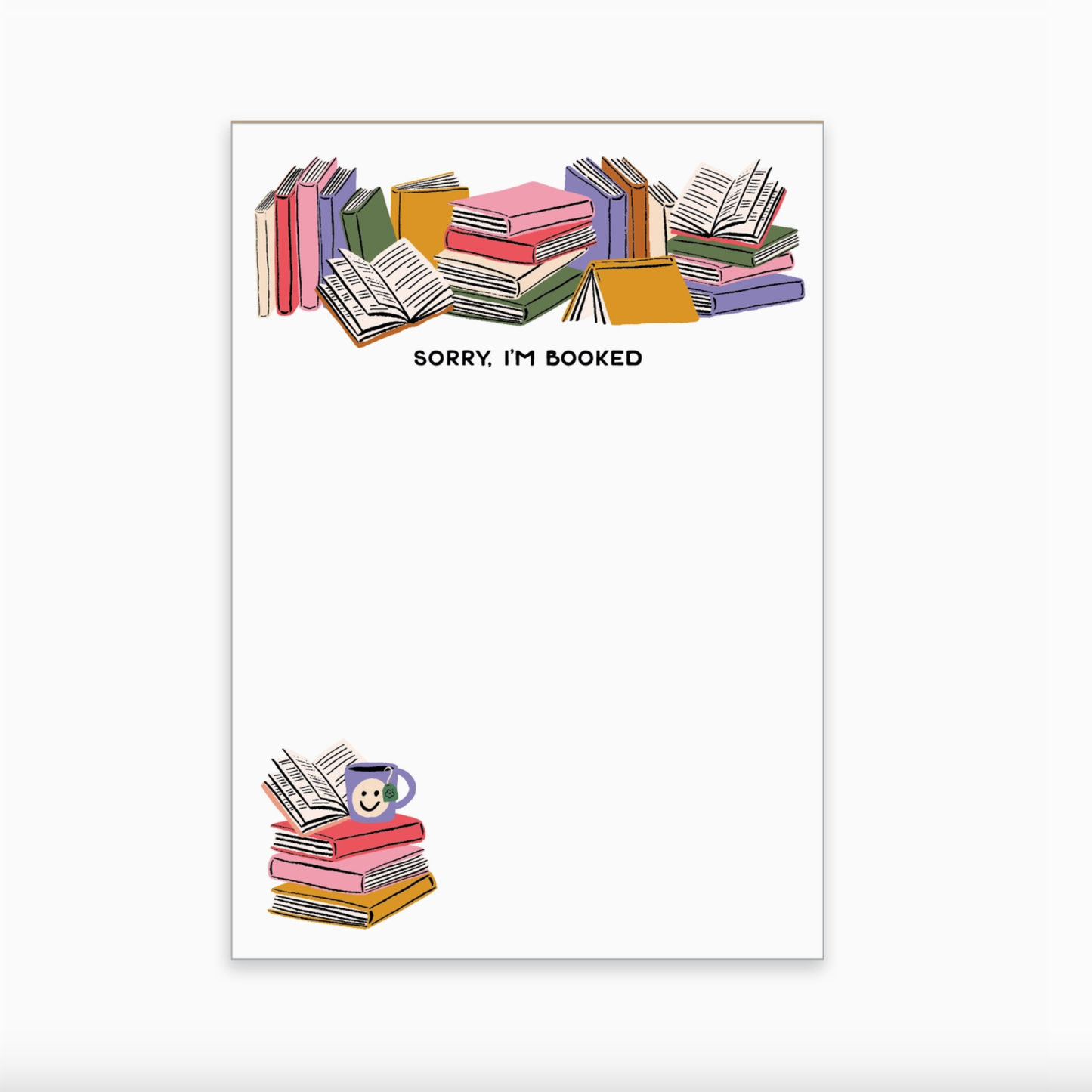 I'm Booked Notepad
