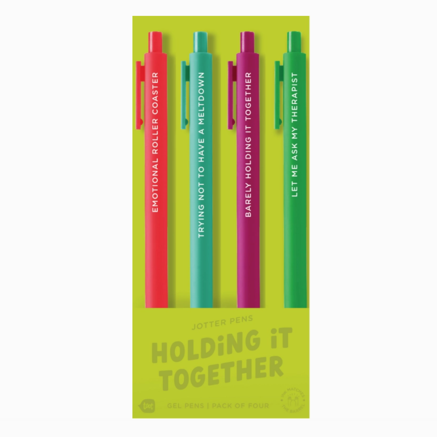 Holding It Together Jotter Pen Set