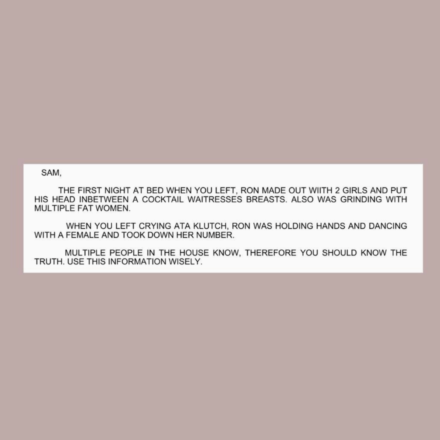 Jersey Shore Note Bumper Sticker