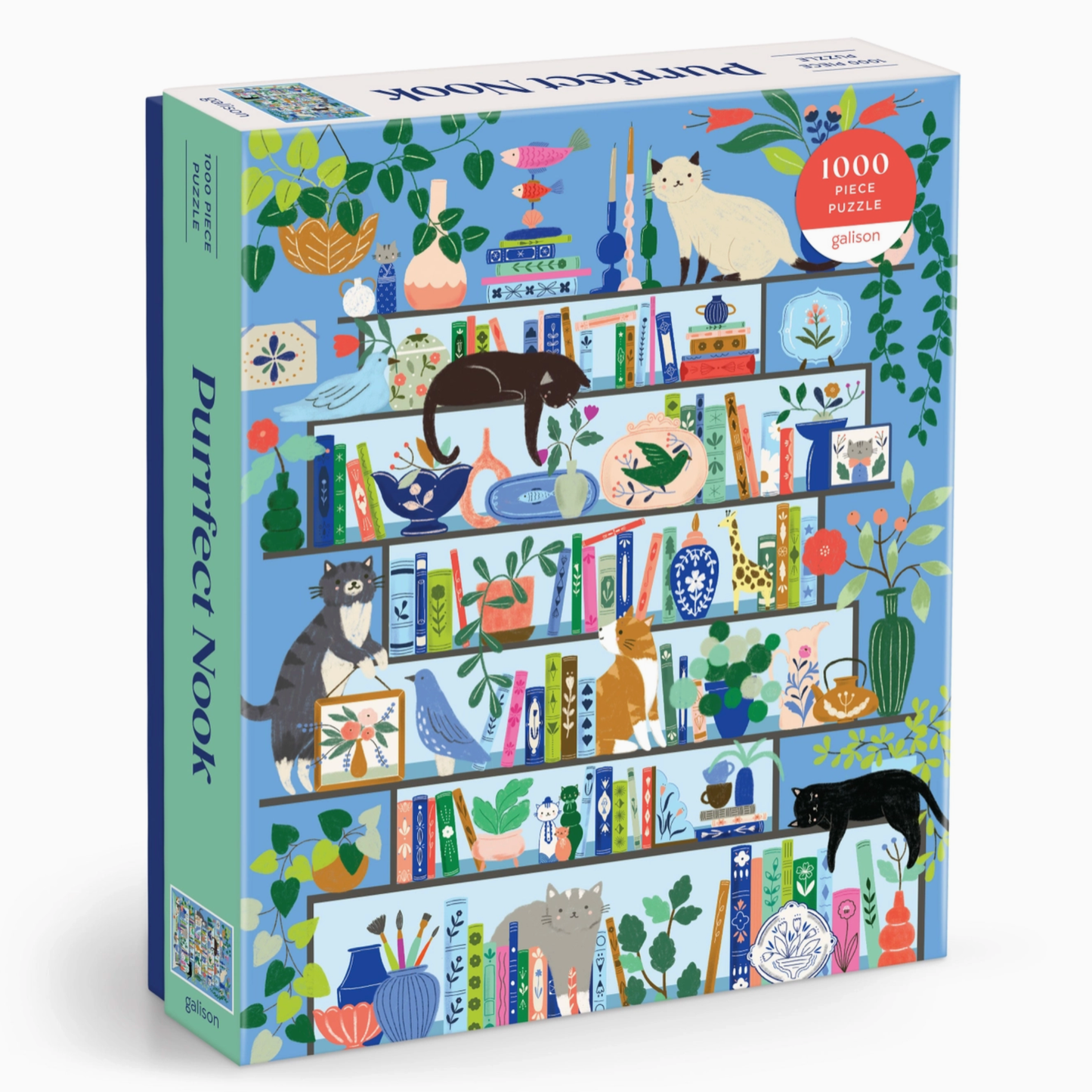 Purrfect Nook 1000 Piece Puzzle