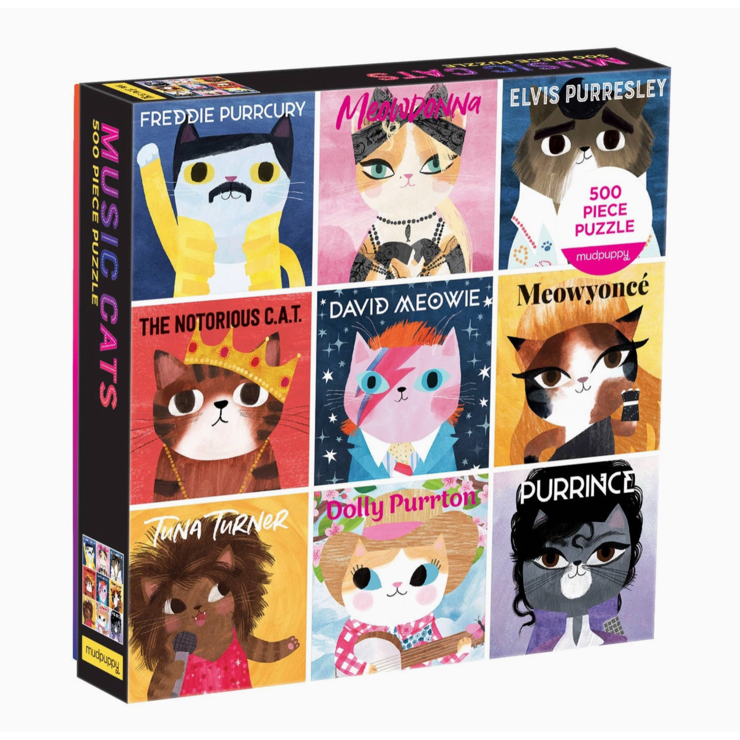 Music Cats 500 Piece Family Puzzle