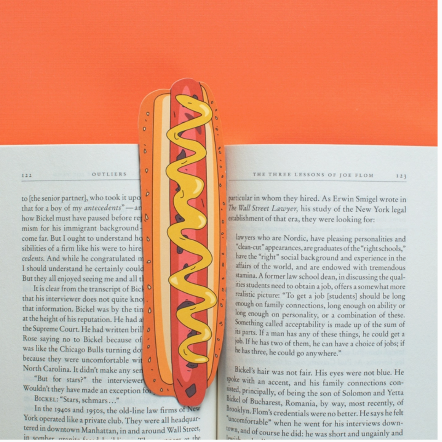 Hot Dog Bookmark