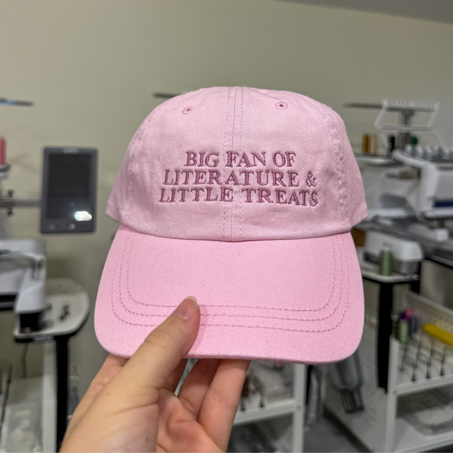 Big Fan of Literature & Little Treats Hat