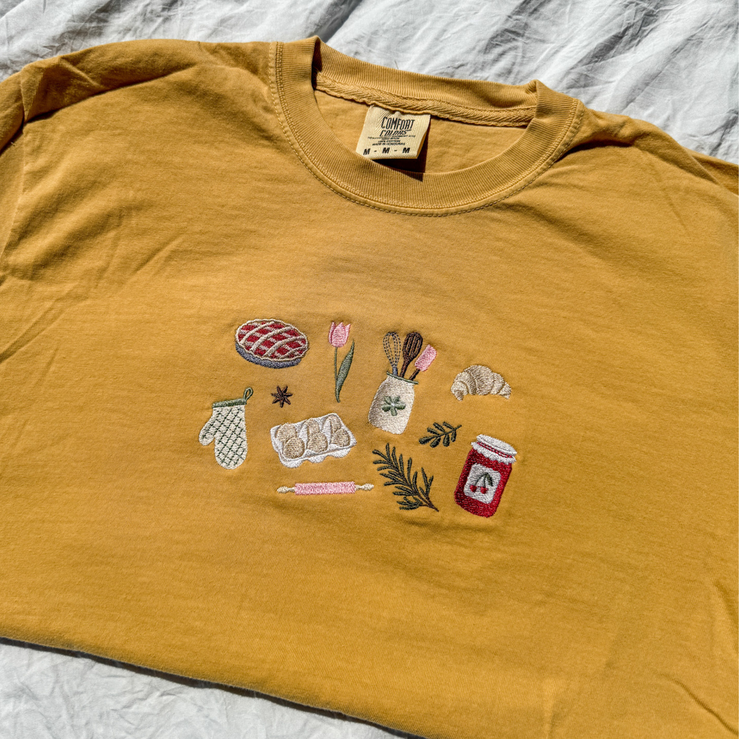 Kitchen Doodles Embroidered Tee