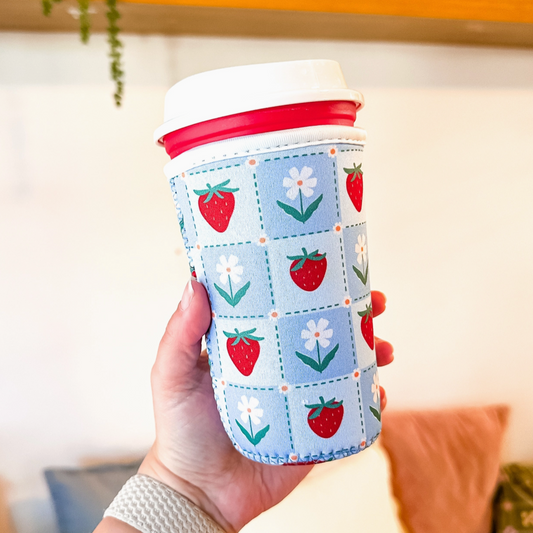 Strawberry Fields Drink Sleeve