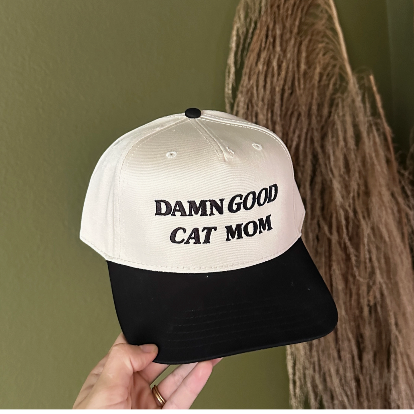 Damn Good Cat Mom Trucker Hat