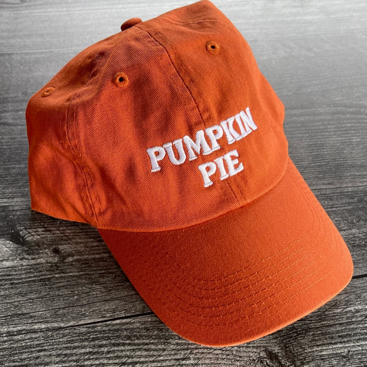 Pumpkin Pie Baseball Hat