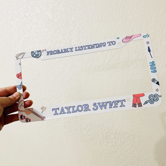 Taylor Swift License Plate Frame