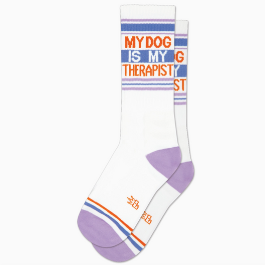 My Dog Is My Therapist Socks