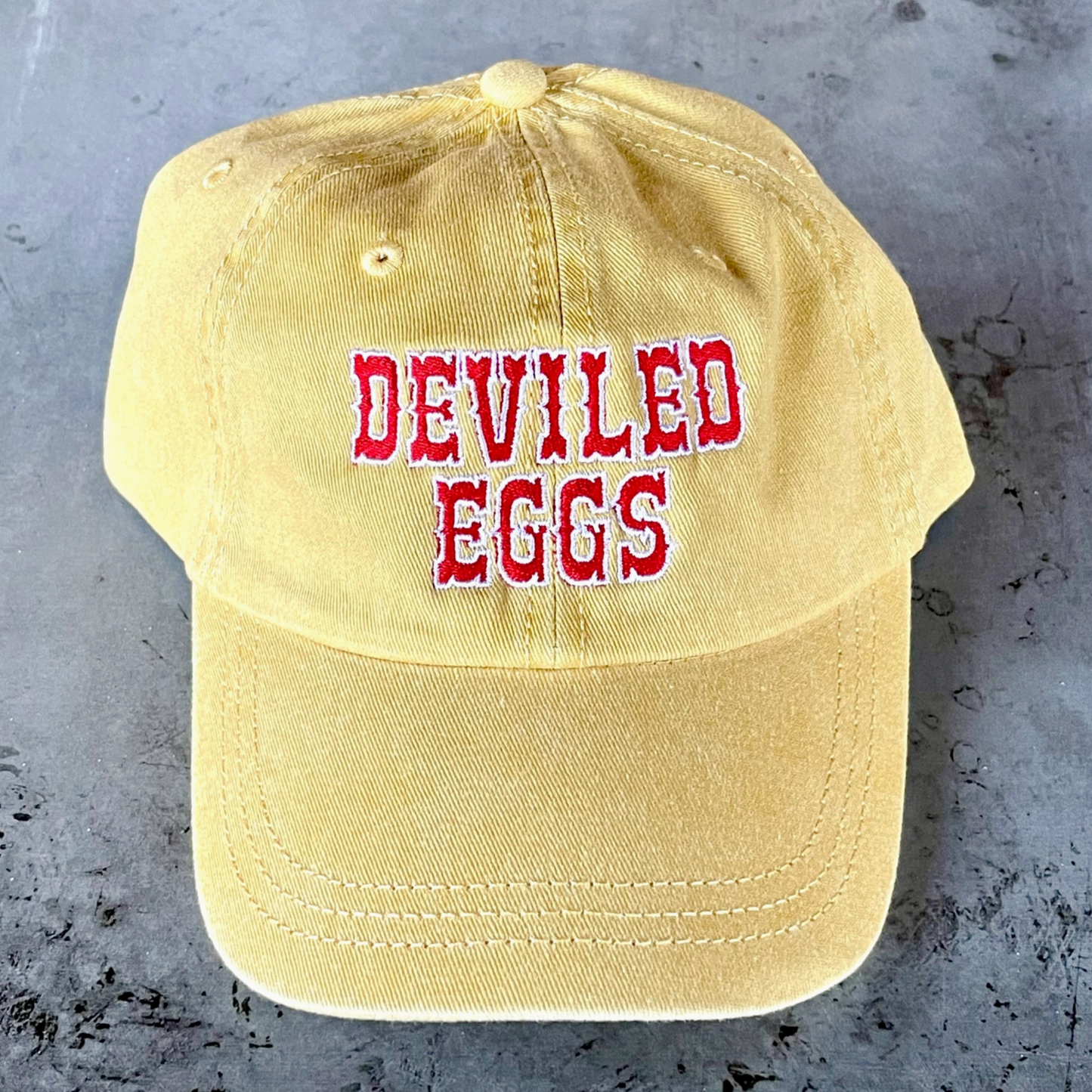 Deviled Eggs Baseball Hat
