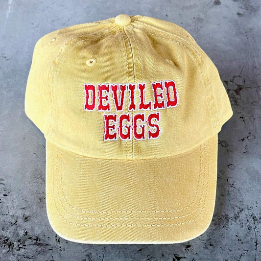Deviled Eggs Baseball Hat