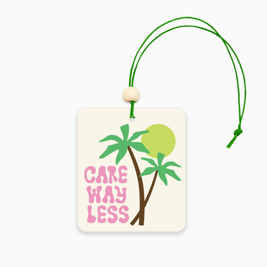 Care Way Less Car Air Freshener- Set of 2