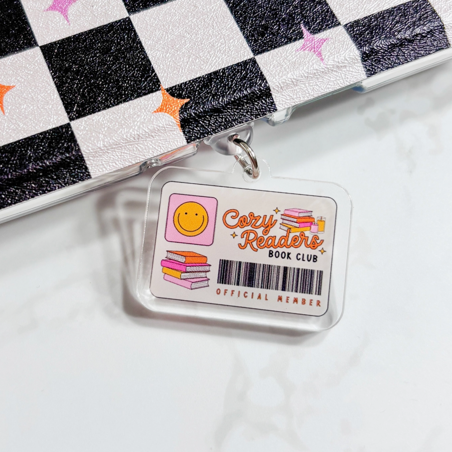 Cozy Reader E-Reader Charm