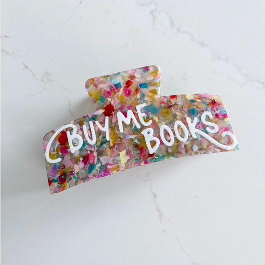Buy Me Books Hair Clip