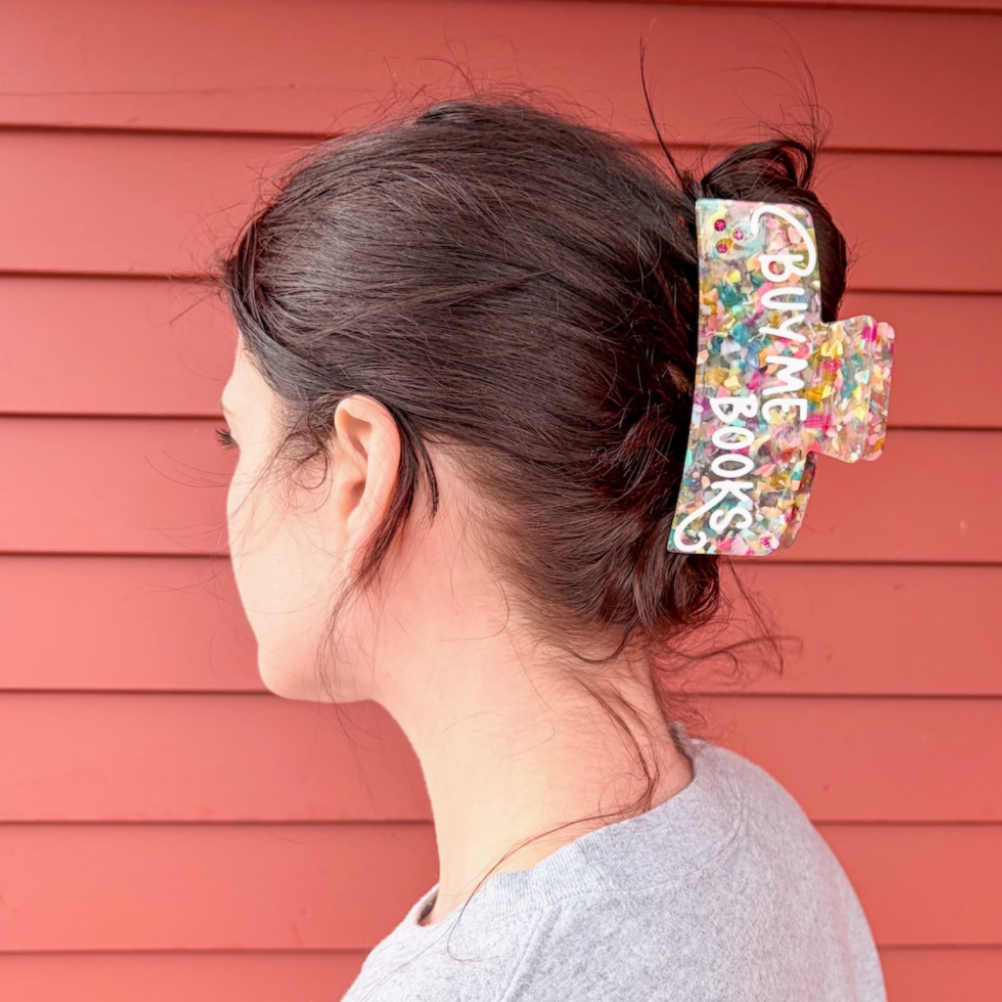 Buy Me Books Hair Clip