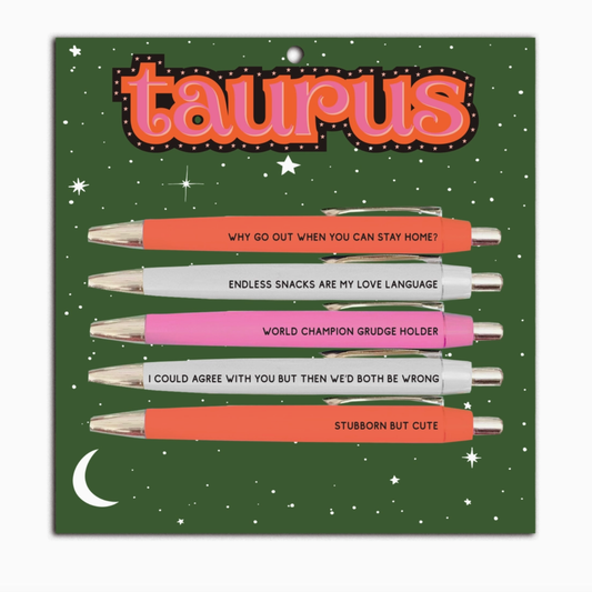 Taurus Pen Set