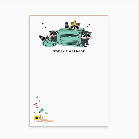 Garbage Raccoons Notepad