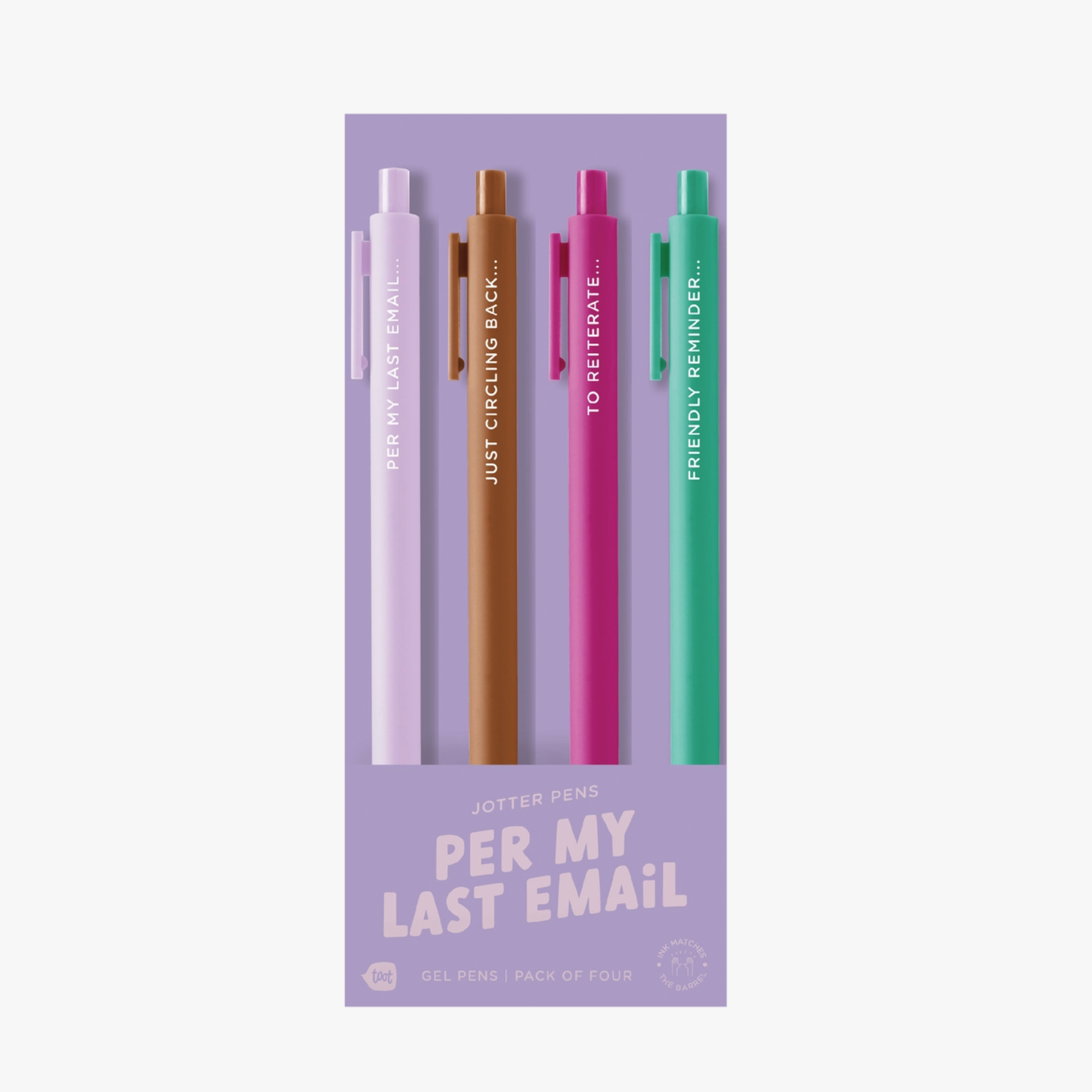 Per My Last Email Jotter Pen Set