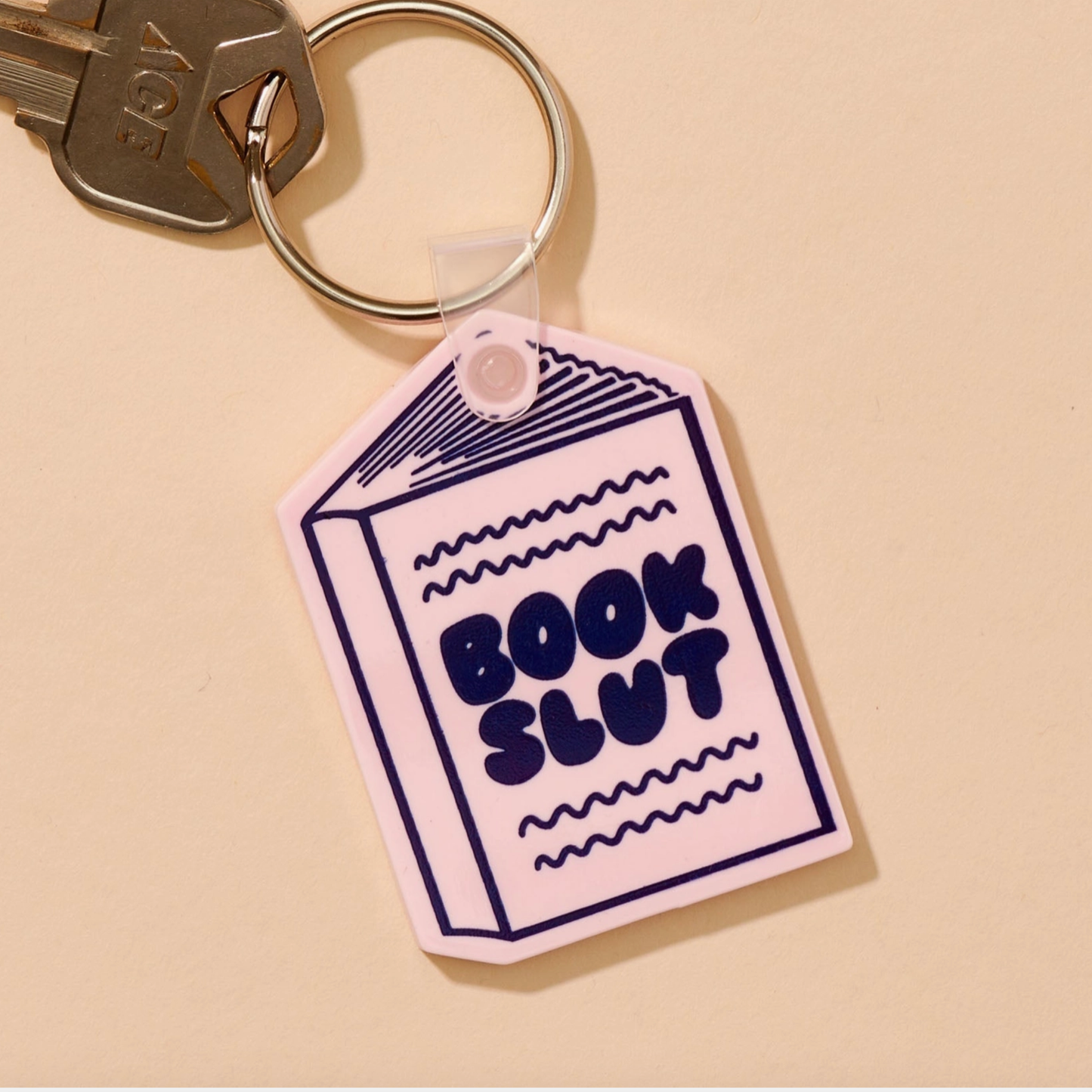 Book Slut Keychain