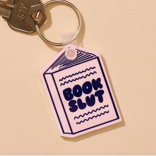 Book Slut Keychain