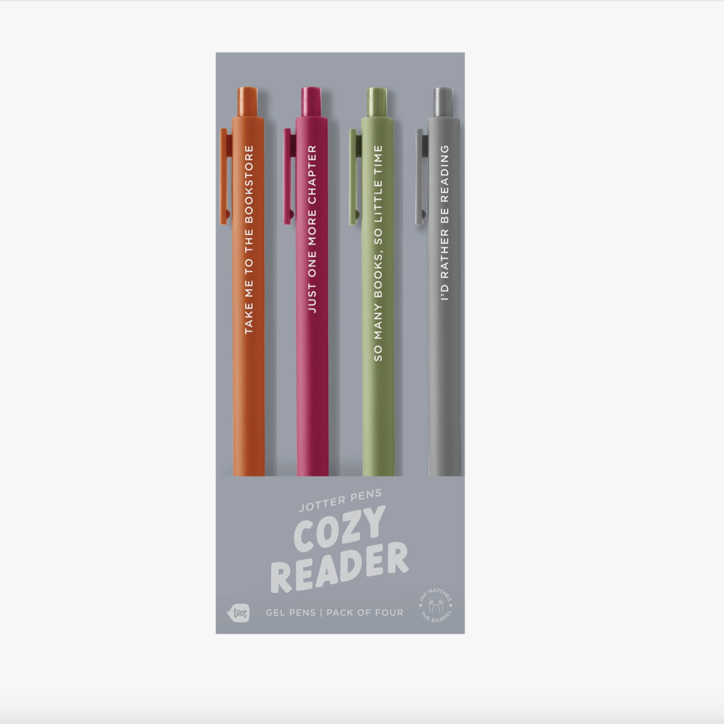Cozy Reader Jotter Pen Set