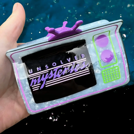 Unsolved Mysteries Hair Clip