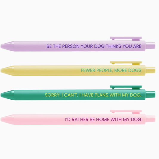Dog Person Jotter Pen Set