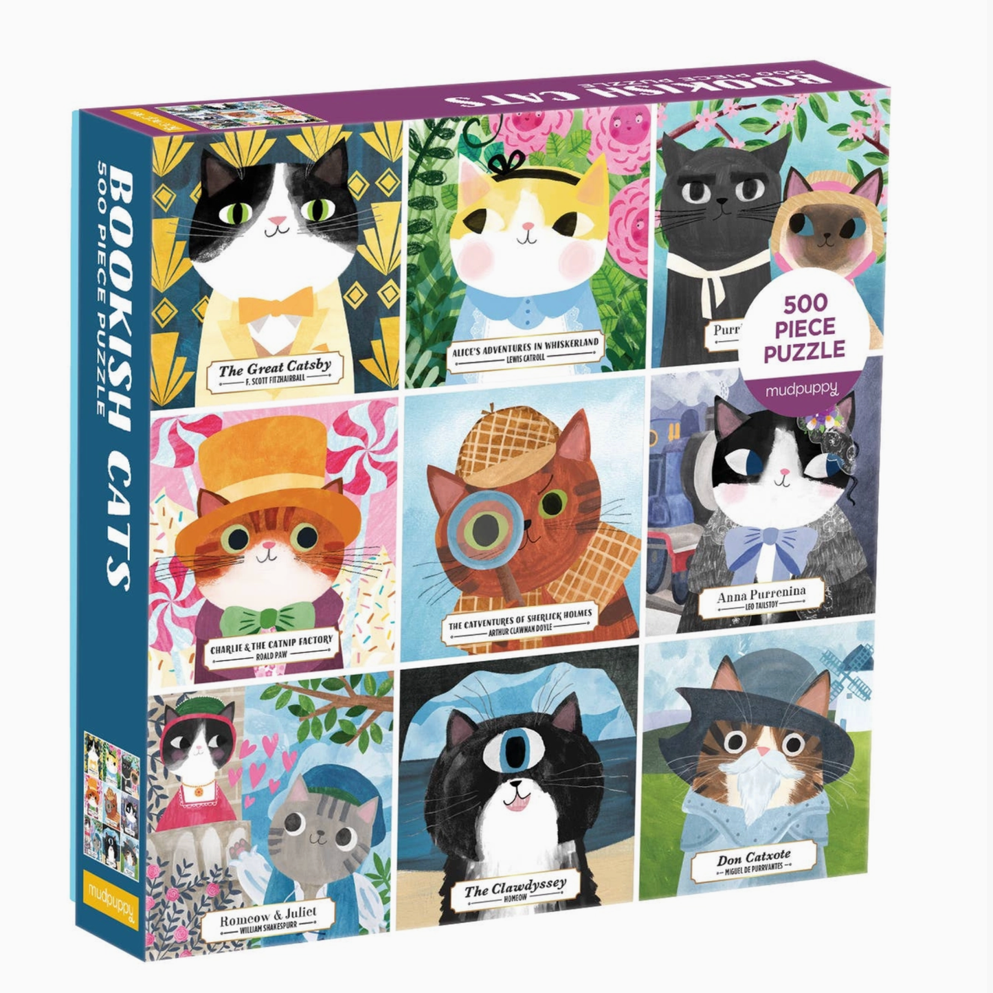 Bookish Cats 500 Piece Puzzle