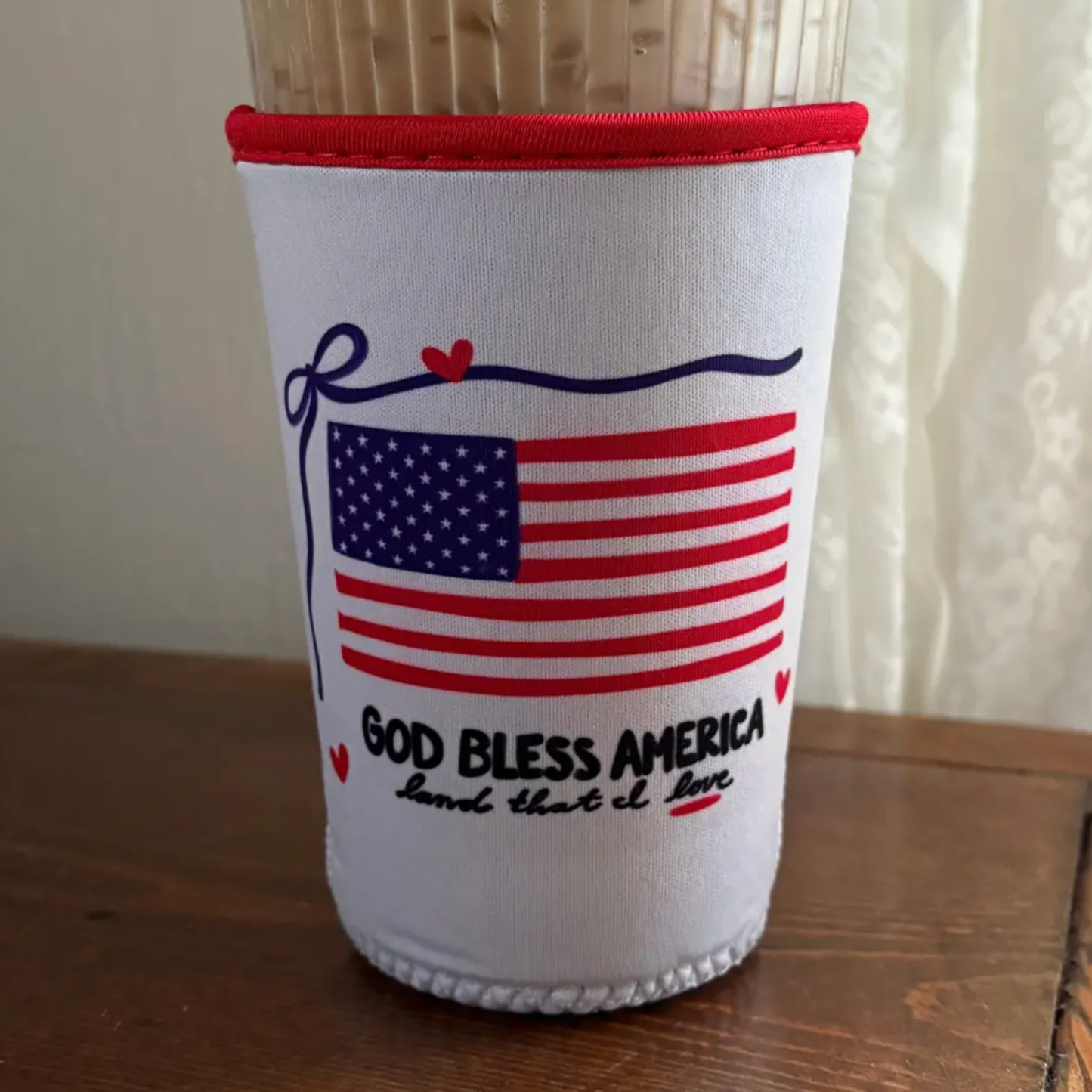God Bless America Drink Sleeve