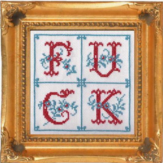 Fancy F*Ck Cross Stitch Kit