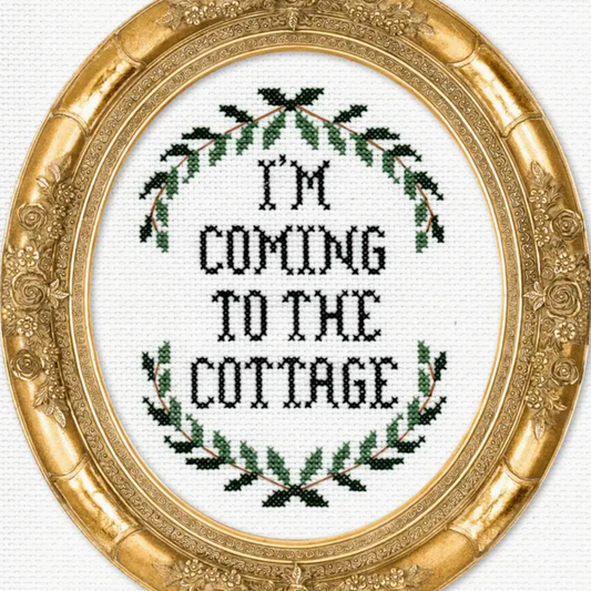 I'm Coming to the Cottage Cross Stitch Kit