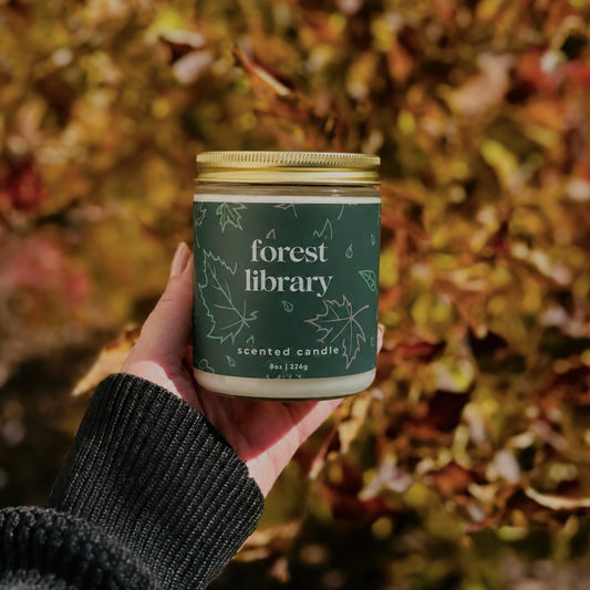 Forest Library Candle