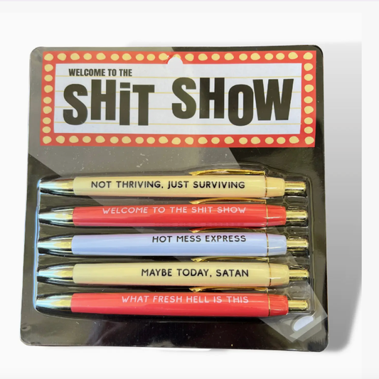 Welcome to the Shit Show Pen Set